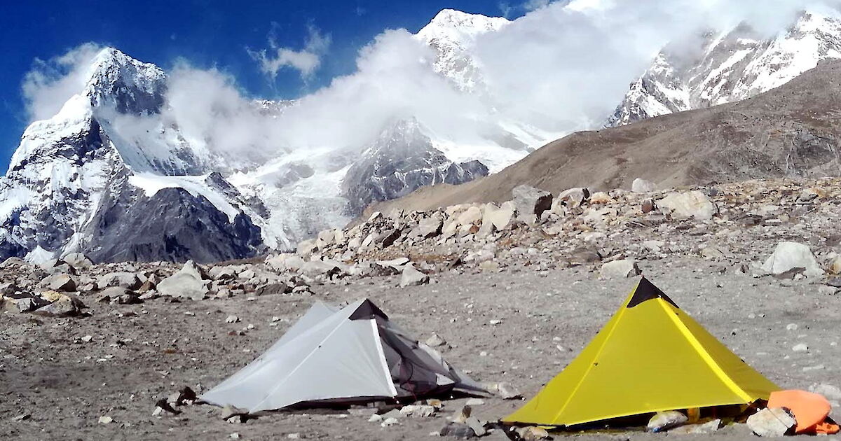 Tenda da campeggio ultraleggera traspirante con borsa per il