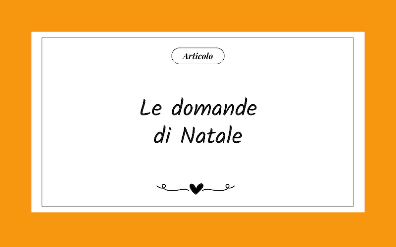 Le domande di Natale