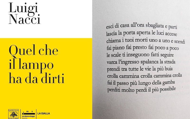 Luigi Nacci poeta viandante
