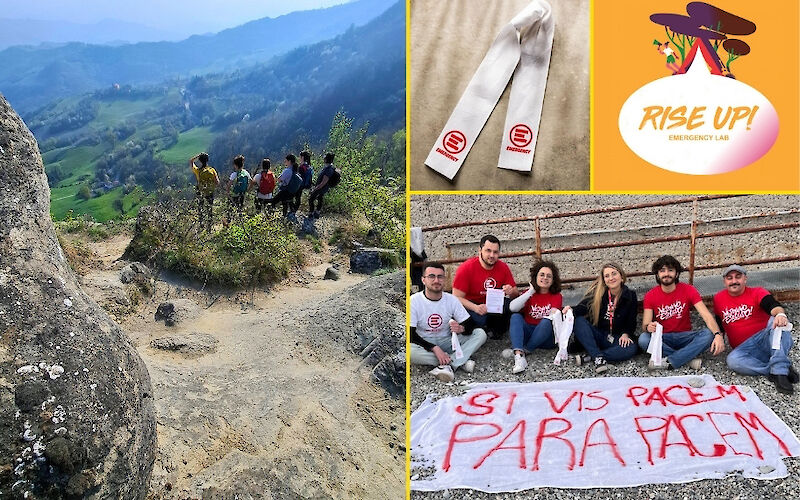 Sul Sentiero Spallanzani con Emergency